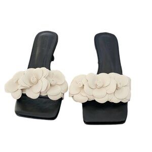 Milakeyi flipflops heels camelia black sole and a heels new 2024 collection s39